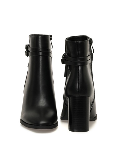 Butigo 25k-8111 5pr Siyah Kadın Topuklu Bot 000000000102051257 Siyah