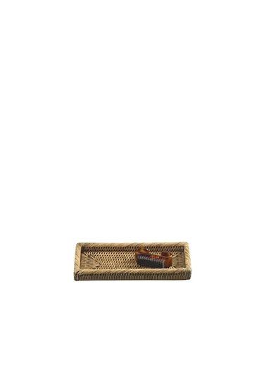 Basket Tepsi, Tezgah Üstü, 24.5xh3x12cm - Kahve Kahve