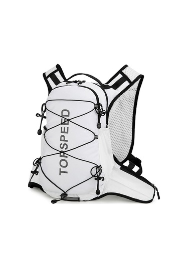 Vanaheimr Hiking Necessities Sırt Çantası Hafif Su Geçirmez Kamp Beyaz Beyaz