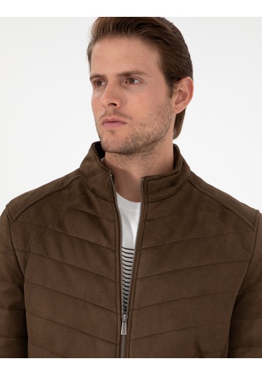 Pierre Cardin Erkek Haki Deri Mont-kaban 50300519-790 Haki