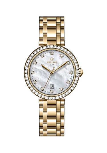 Ql160g-09sg Hislon Kol Saati 28 Mm / Gold Gri