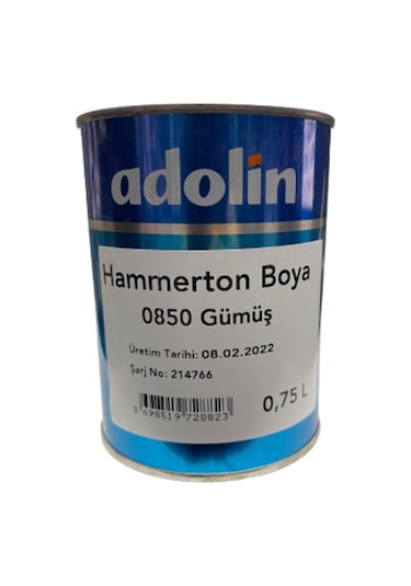 Adolin Hammerton Gümüş Boya 0.75Lt