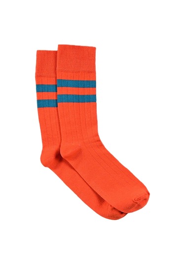 Erkek Rubi 3'lü Soket Çorap Renkli