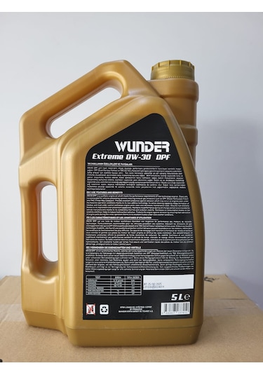 Wunder 0W-30 Dpf Motor Yağı 5 L