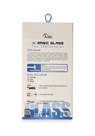 İphone Uyumlu 15 Pro Kolay Uygulama Aparatlı 5d Magic Box Cam Ekran Koruyucu