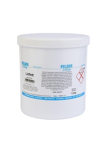 Felder Lötfett 1000 Gr Lehim Pastası