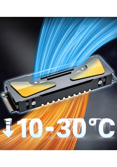 Jeyı M.2 2280 Ssd Soğutucu Pc/ps5/pcıe M.2 Yuvalı M2 Nvme Alüminy
