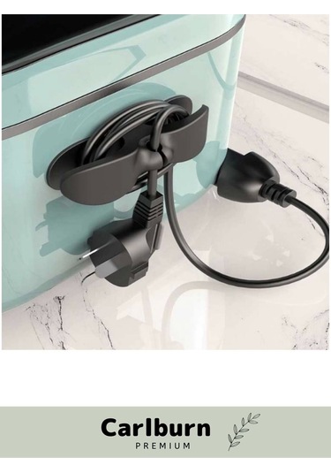 Özel Üretim Bilgisayar Notebook Şarj Kablosu Mutfak Çok Amaçlı Kablo Sarma Düzenleyici 2 Adet