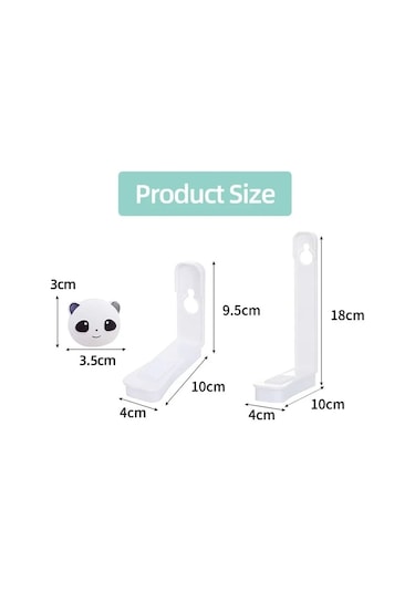 Uzun 4 Adet Beyaz-4 Adet/takım Panda Çarşaf Klip Çarşaf Kemer Raptiye Yatak Kaymaz Yorgan Kapakları Çarşaf Tutucular Tutucu Raptiye Klipleri Yatak