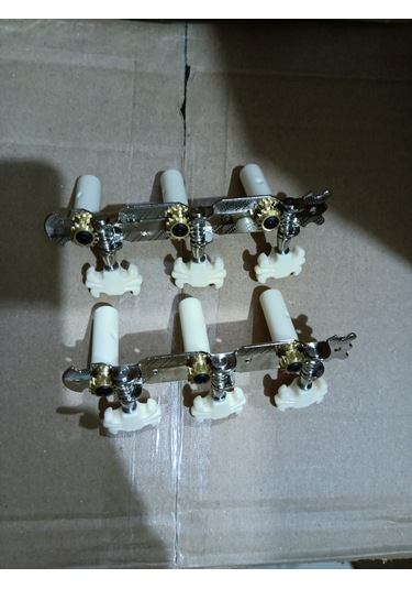 Mitello Gmh911N 3+3 Klasik Gitar Burgu Set + Vida