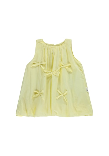 Civil Baby Fiyonklu 6-18 Ay Elbise - Sarı Soft Sarı