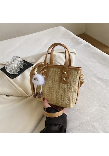 Ccgloball Crossbody Çanta Kadın El Eşkenar Dörtgen Çanta Haki