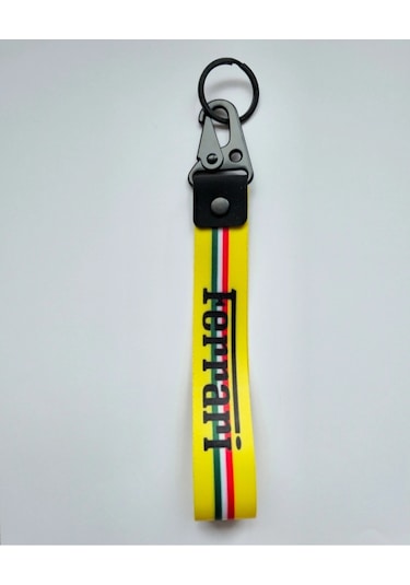 Bez Oto-moto Kumaş Anahtarlık Kaliteli Aksesuar 19cm Cift Taraflı Baskı