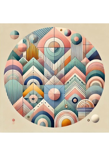 İskandinav Soyut Tablo Set Çerçevesiz 50x50cm Pvc Tablo 4'lü Set 006 Her Bir Tablo 50x50cm Büyüklüğündedir.