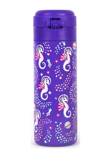 Milk&moo Çelik Çocuk Matarası Ayris 420 Ml Mor