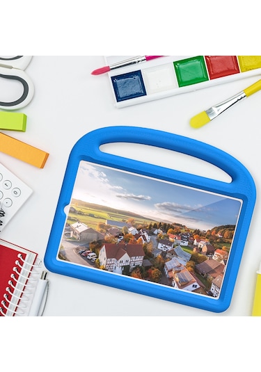 Butu Lenovo Uyumlu Tab M9 Sparrow Stil Eva Kılıf Taşınabilir Saplı Katlanabilir Kickstand Tablet Koruyucu Kılıf