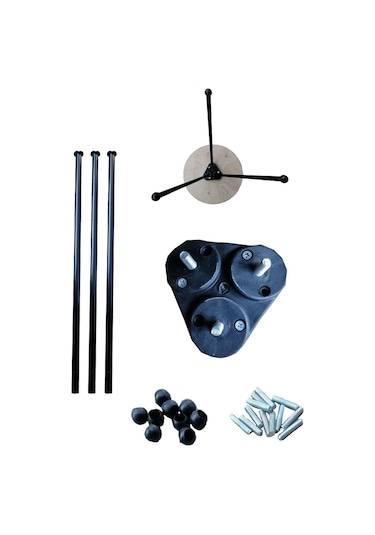 50 Cm Metal Boru Ayak Kütük Masa Orta Sehpa Zigon Ayağı 1 Adet