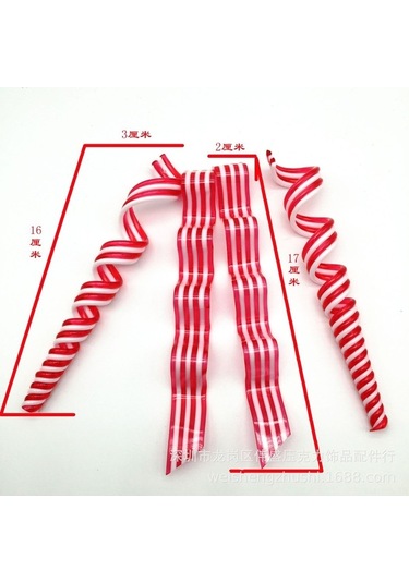 Fortunelane Noel Şeker Takımı - Büyük Boy, Kırmızı Beyaz, Şekerler Ev Dekorasyonu, Dayanıklı