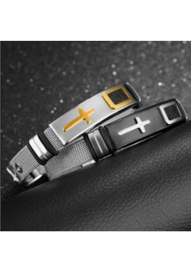 Samdoo Erkekler İçin Titanyum Çelik Bilezik - Gümüş Renkli, İnce Malzeme, Dayanıklı Ve Şık Tasarım Silver