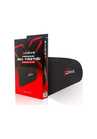 Xdrive Premium Bel Yastığı Siyah Kumaş
