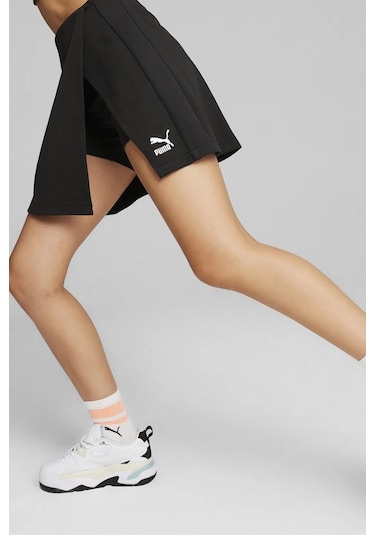 Puma T7 Kadın Şort Etek 624542 01 Siyah