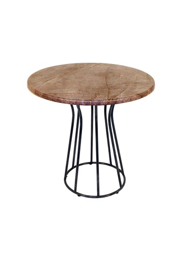 Bey Mobilya 545562145 Palermo Werzalit Yuvarlak Esb Mutfak Masası Q70