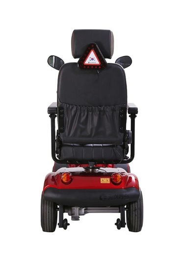 S350 Deiser Midi Scooter-kırmızı Renk