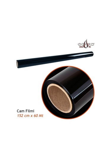 Guard GT-100 1 Ply Çizilmez 152 Cm x 60 Mt %05 S.D.Black Cam Film