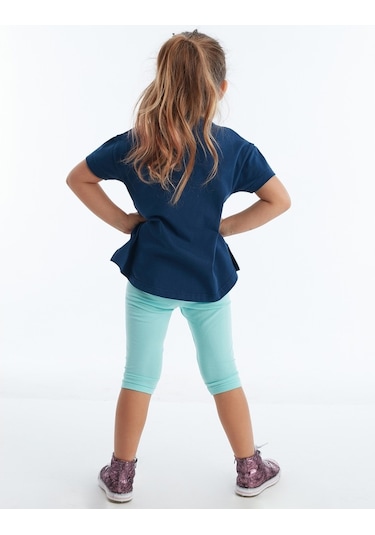 Denokids Mushi Denizatı Unicorn Kız Tunik Takım Çok Renkli