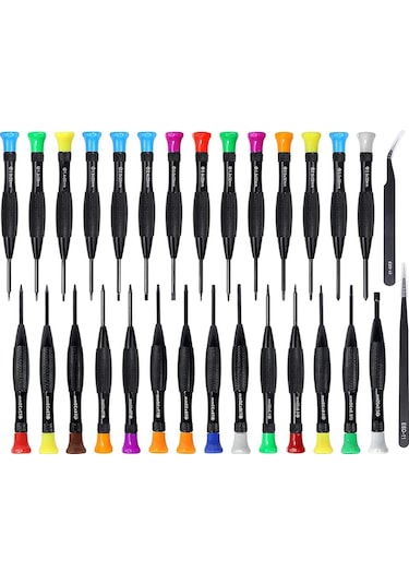 30'u 1 Arada Torx Tornavida Seti Manyetik Hassas Tornavida Seti