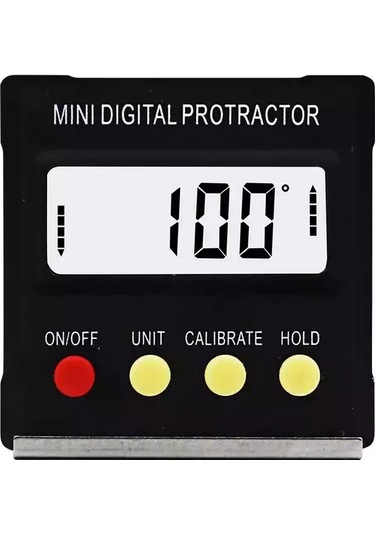 360 Derece Mini Dijital Protraktor Mıknatıslı Eğim Açı Ölçer 49