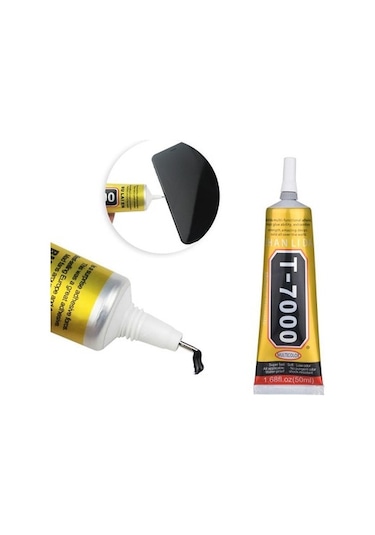 T7000 Zhanlında Tutkal Cep Telefonu Ekran Yapıştırıcısı 50Ml Siya