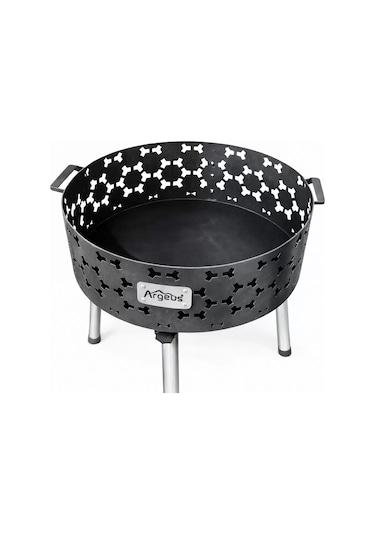 Taşınabilir Kömür Barbekü Mangal - İksa - Orta - 40cm 13cm 60cm Diğer