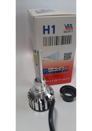 Megamarket06 2023 En Yeni Seri H1 Duo Led Xenon Şimşek Etkili Beyaz Zenon H1