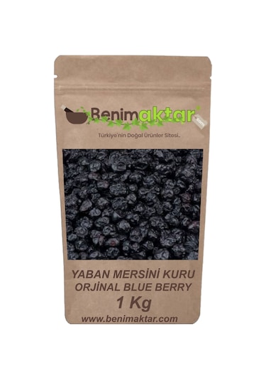 BenimAktar Yaban Mersini Blue Berry 1 KG