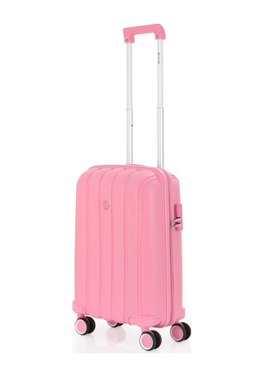 Mçs Polipropilen 2li Valiz Seti Kabin & Makyaj V305 S21yy1000073-set 00020 Pembe