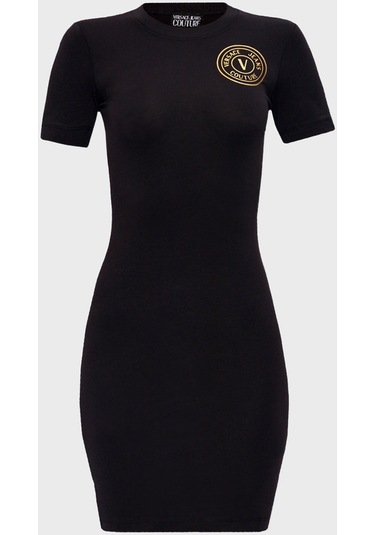 Versace Jeans Couture Bayan Elbise 76haot02 Cj03t G89 Siyah Versace Jeans Couture Bayan Elbise 76haot02 Cj03t G89 Siyah