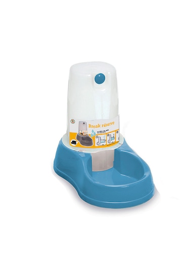 Stefanplast Kedi Ve Köpek Rezerv Hazneli Su Kabı 1,5 Litre Mavi