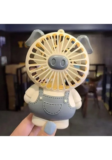 Tongxida Yeni Küçük Sessiz Taşınabilir Fan, Dahili Aydınlatma, Uygun Ev Dekorasyonu İçin