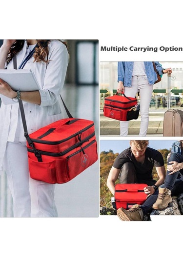 Suntek Saplı Boş İlk Yardım Çantası Acil Durum Malzemeleri