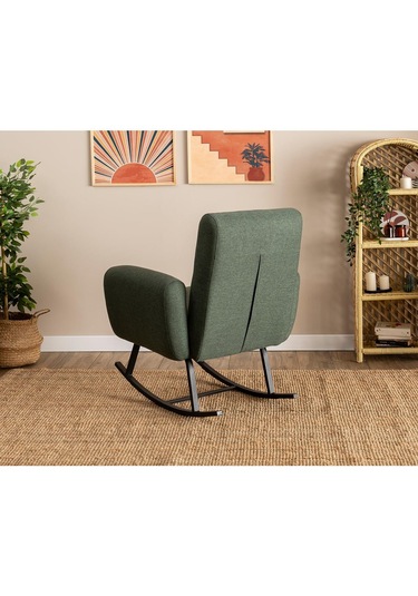 Pafu Kono Tv / Dinlenme / Baba / Emzirme Koltuğu Sallanan Sandalye - Keten Haki