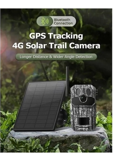 Avenır 3mp Solar Av-s443h Gps Black Lıght 4g Fotokapan