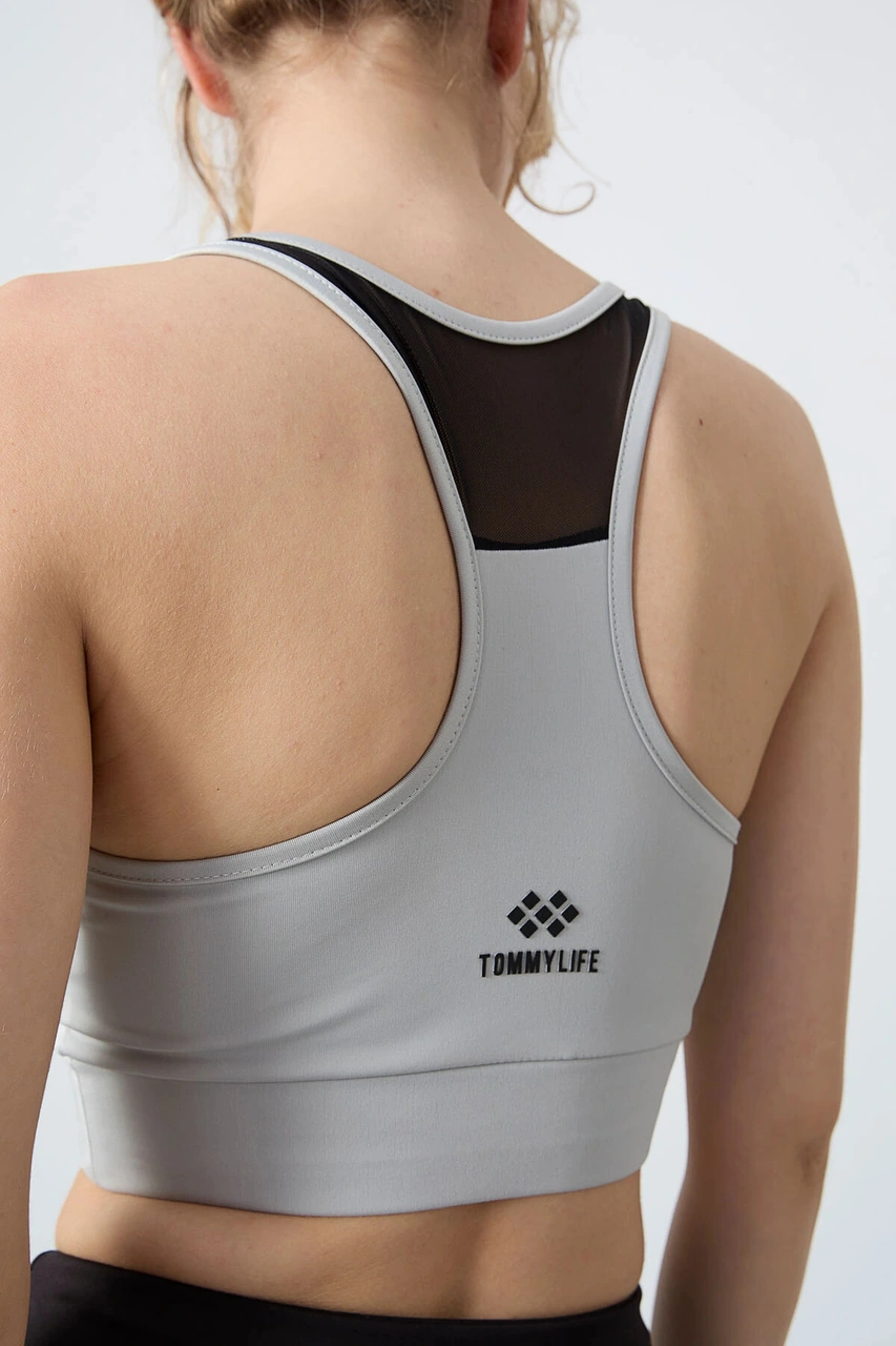 Tommy Life Siyah Esnek Standart Fit Performans Kadın Tayt Takım 95331 Çok Renkli