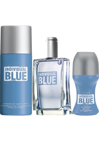 Avon Individual Blue Erkek Parfüm Seti