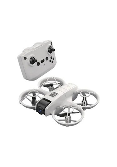 Işıklı Mini Drone Çift Batarya Ve Yedek Pervane Setli