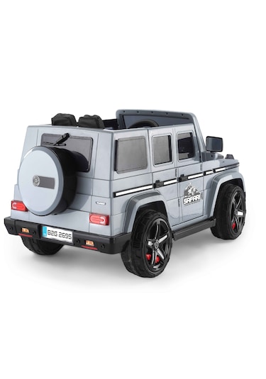 Baby2go 2695 Safari Akülü Araba 12 Volt / Gri Gri