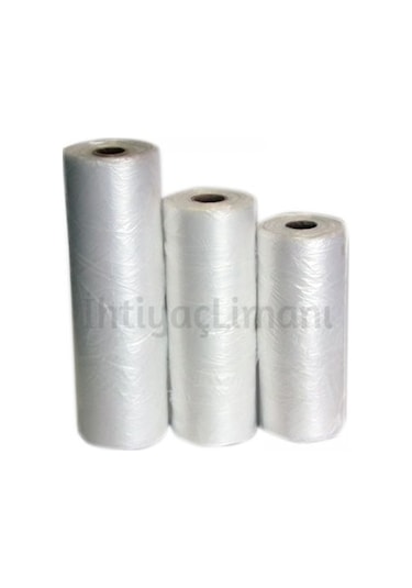 Rulo Poşet Sebze Meyve Manav Poşeti 3 Lü Büyük+Orta+Küçük Boy