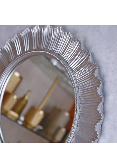 Flashy Yuvarlak Ayna Gümüş