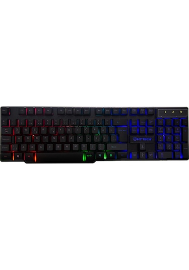 Hytech HKM-X78 Valor RGB Zemin Aydınlatmalı USB Q Gaming Klavye + Mouse Set