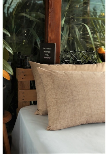 Alla Turca Ranforce 2li Yastık Kılıfı - S.kahve